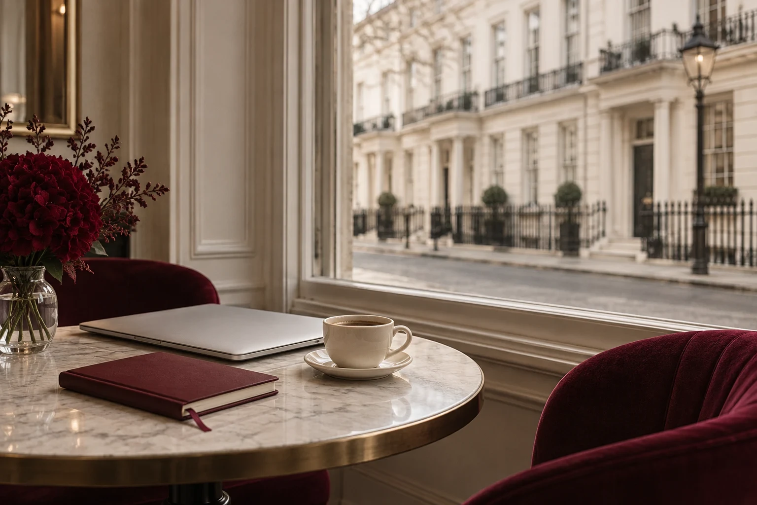 Satori Studio workspace overlooking London